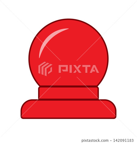 Magic Ball icon design template Magic Ball icon design template 142091183