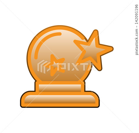 Magic Ball icon design template Magic Ball icon design template 142091196