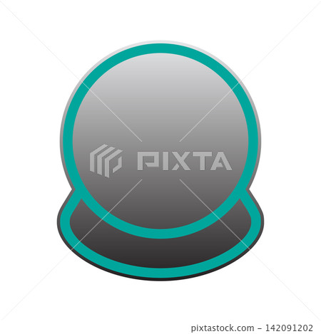 Magic Ball icon design template Magic Ball icon design template 142091202