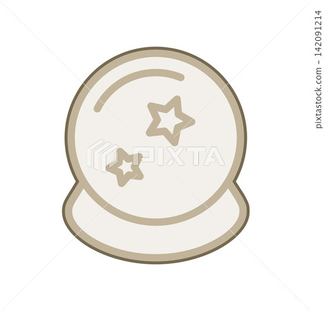 Magic Ball icon design template 142091214