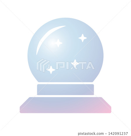 Magic Ball icon design template Magic Ball icon design template 142091237