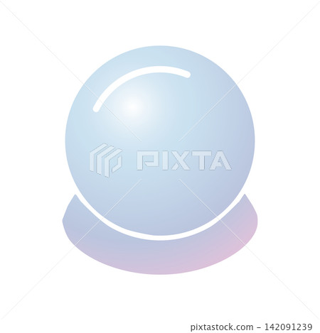 Magic Ball icon design template Magic Ball icon design template 142091239