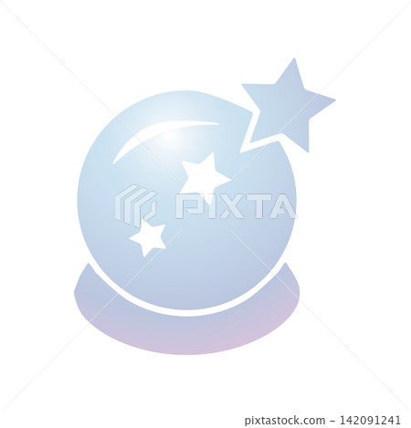 Magic Ball icon design template 142091241