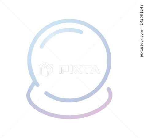 Magic Ball icon design template Magic Ball icon design template 142091248