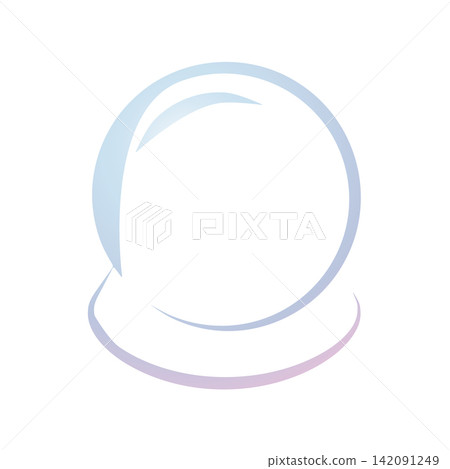Magic Ball icon design template Magic Ball icon design template 142091249