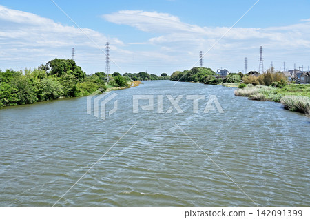 岩槻散步：一級河元荒川、岩槻區大字大野島/飯塚 142091399