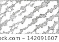 Hand-drawn illustration of mackerel clouds 142091607