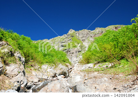 [Mountain Scenery] Yamanashi Prefecture - Mt. Kita-dake Climbing - Kita-dake Buttress 142091804
