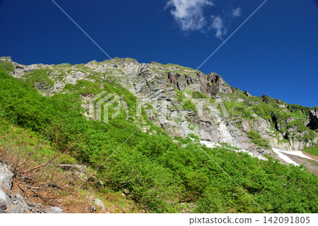 [Mountain Scenery] Yamanashi Prefecture - Mt. Kita-dake Climbing - Kita-dake Buttress 142091805