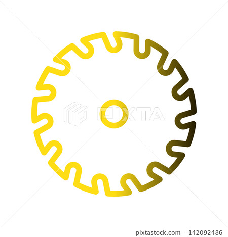 Saw icon design template Saw icon design template 142092486
