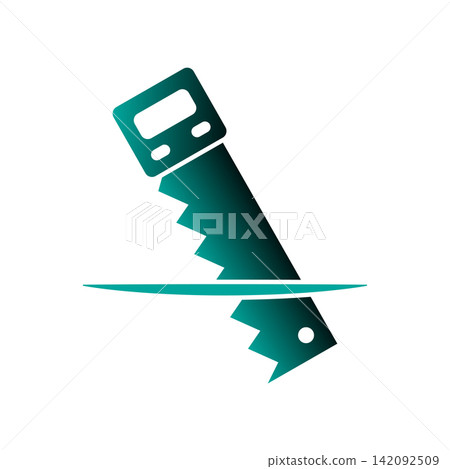 Saw icon design template Saw icon design template 142092509