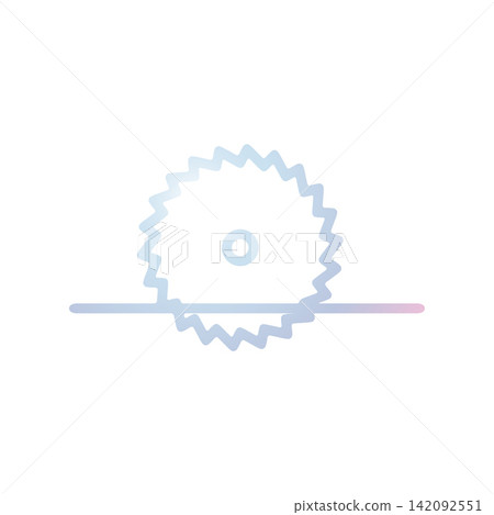 Saw icon design template Saw icon design template 142092551