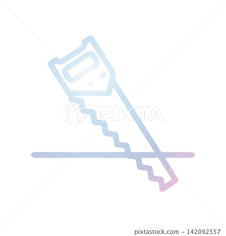 Saw icon design template Saw icon design template 142092557