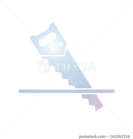 Saw icon design template Saw icon design template 142092558