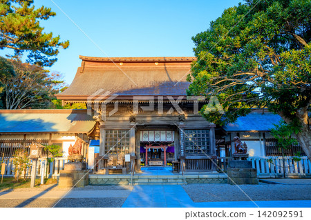 秋天的大洗磯崎神社,茨城縣大洗町 秋天的大洗磯崎神社,茨城縣大洗町 142092591