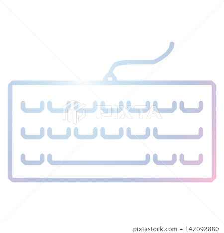 Keyboard icon design template Keyboard icon design template 142092880