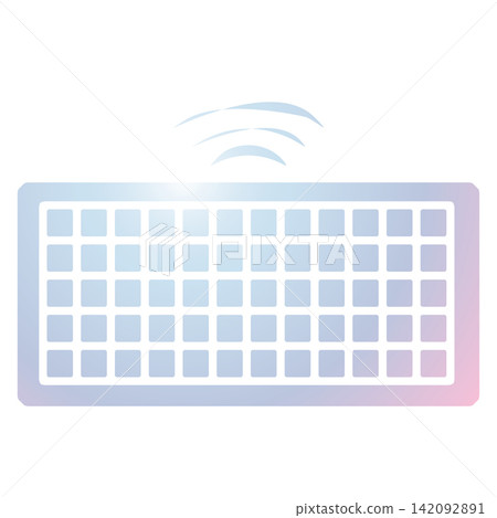 Keyboard icon design template Keyboard icon design template 142092891