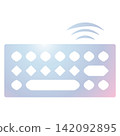 Keyboard icon design template 142092895