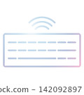 Keyboard icon design template 142092897