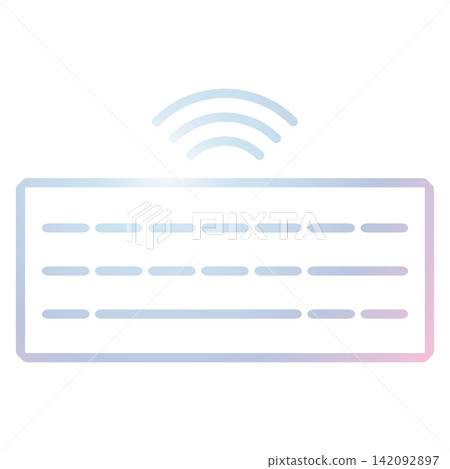 Keyboard icon design template Keyboard icon design template 142092897