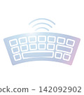 Keyboard icon design template 142092902