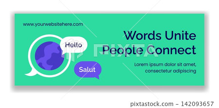 International Translation Day Social Media Cover Flat Cartoon Background Illustration International Translation Day Social Media Cover Flat Cartoon Background Illustration 142093657