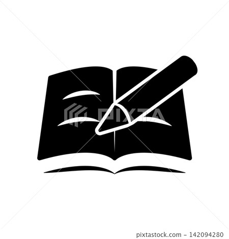 Book icon design template Book icon design template 142094280