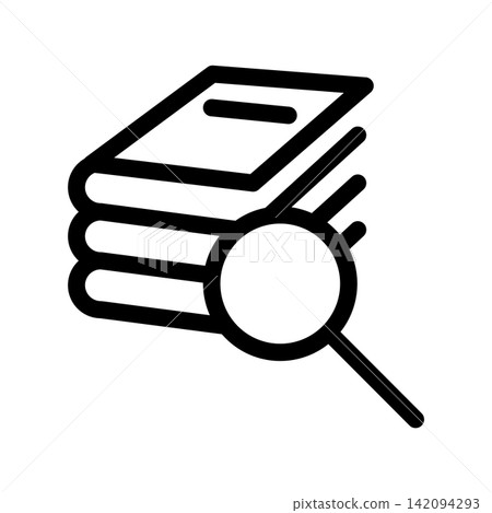 Book icon design template Book icon design template 142094293