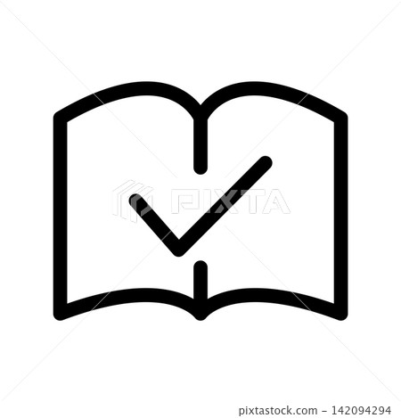 Book icon design template Book icon design template 142094294