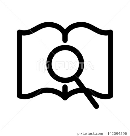 Book icon design template Book icon design template 142094296