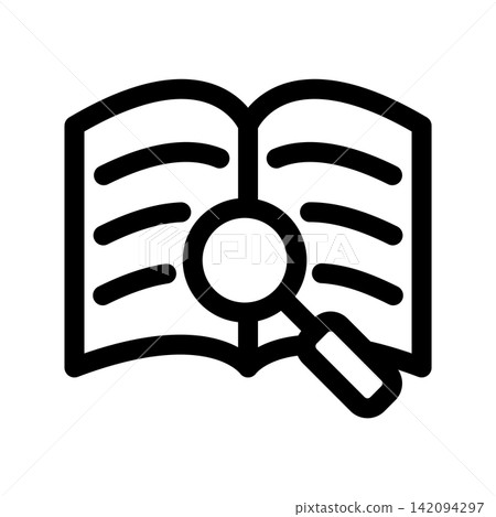 Book icon design template Book icon design template 142094297