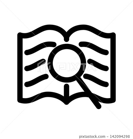 Book icon design template Book icon design template 142094298