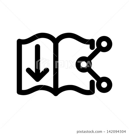 Book icon design template Book icon design template 142094304