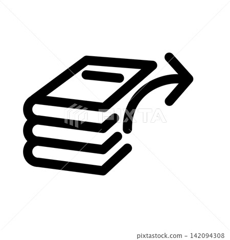 Book icon design template Book icon design template 142094308