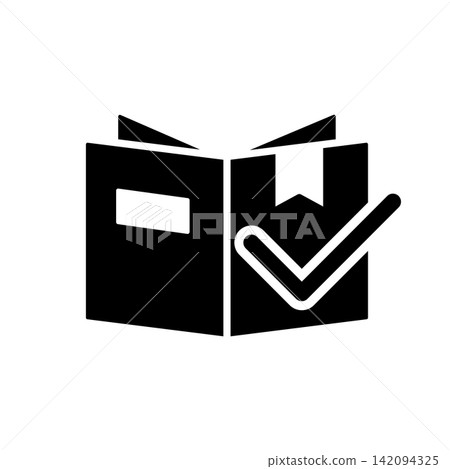 Bookmark icon design template Bookmark icon design template 142094325