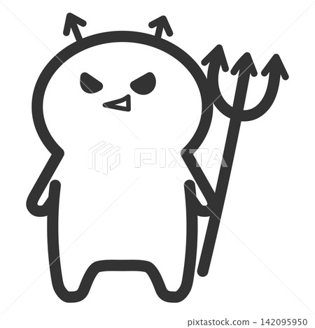 Simple and cute illustration of germs Simple and cute illustration of germs 142095950