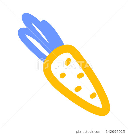 Cartoon child vector for mascot sticker salad and carrot illustration drawing. Flat print cute for fruit marker icon and sour children design. Pen stylish sketch for organic pop funky. Cartoon child vector for mascot sticker salad and carrot illustration drawing. Flat print cute for fruit marker icon and sour children design. Pen stylish sketch for organic pop funky. 142096025