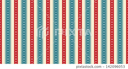 Seamless line stripe with popcorn pattern background for paper white red. Circus vector geometric with texture backdrop star for fabric diamond candy. Poster strip organic with carnival. Seamless line stripe with popcorn pattern background for paper white red. Circus vector geometric with texture backdrop star for fabric diamond candy. Poster strip organic with carnival. 142096053