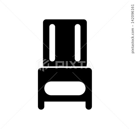 Chair icon design template Chair icon design template 142096161