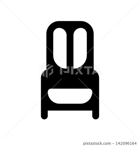 Chair icon design template Chair icon design template 142096164
