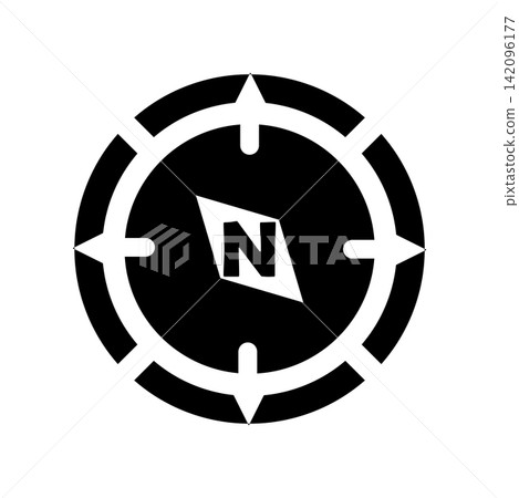 Compass icon design template Compass icon design template 142096177