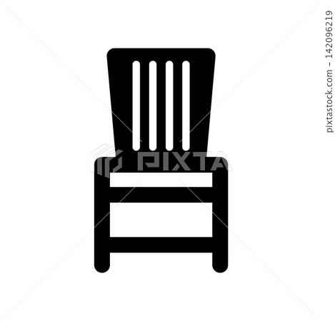 Chair icon design template Chair icon design template 142096219