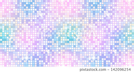 Sequin pink pattern banner with unicorn bg and champagne disco glitter backdrop. Retro dance texture tile panel dot dj fabric glam luxury seamless floor hologram technology mosaic light. Sequin pink pattern banner with unicorn bg and champagne disco glitter backdrop. Retro dance texture tile panel dot dj fabric glam luxury seamless floor hologram technology mosaic light. 142096254