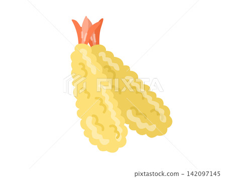 illustration of shrimp tempura 142097145