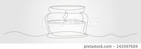 candle continues vector background design 142097689