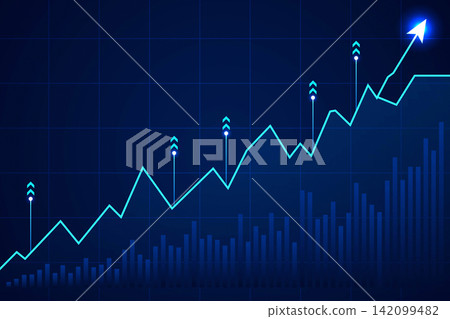 Financial Growth, Business Success, Data Analytics Visualization Financial Growth, Business Success, Data Analytics Visualization 142099482