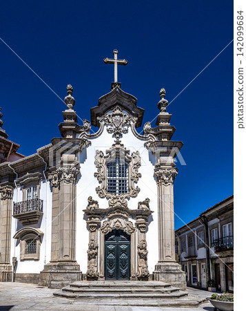 Viano do Castelo, Portugal - Apr 16, 2026: The Chapel of the Malheiras in Viano do Castelo, Portugal 142099684
