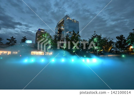 梅北公園,大阪大綠園:夏日休憩-雲海 梅北公園,大阪大綠園:夏日休憩-雲海 142100014