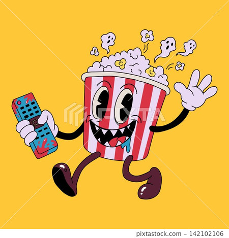 Halloween Popcorn Bucket Character with Ghosts 142102106