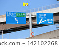 高屋路口附近的路標和立體交叉 142102268
